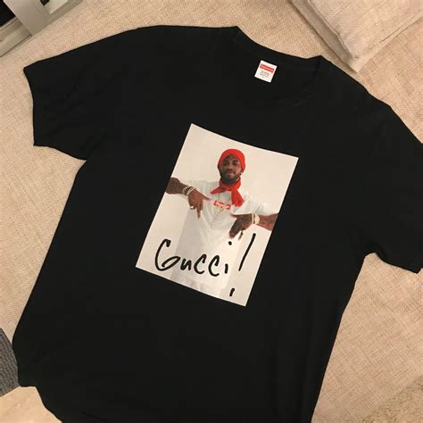 gucci hat supreme|supreme gucci mane tee black.